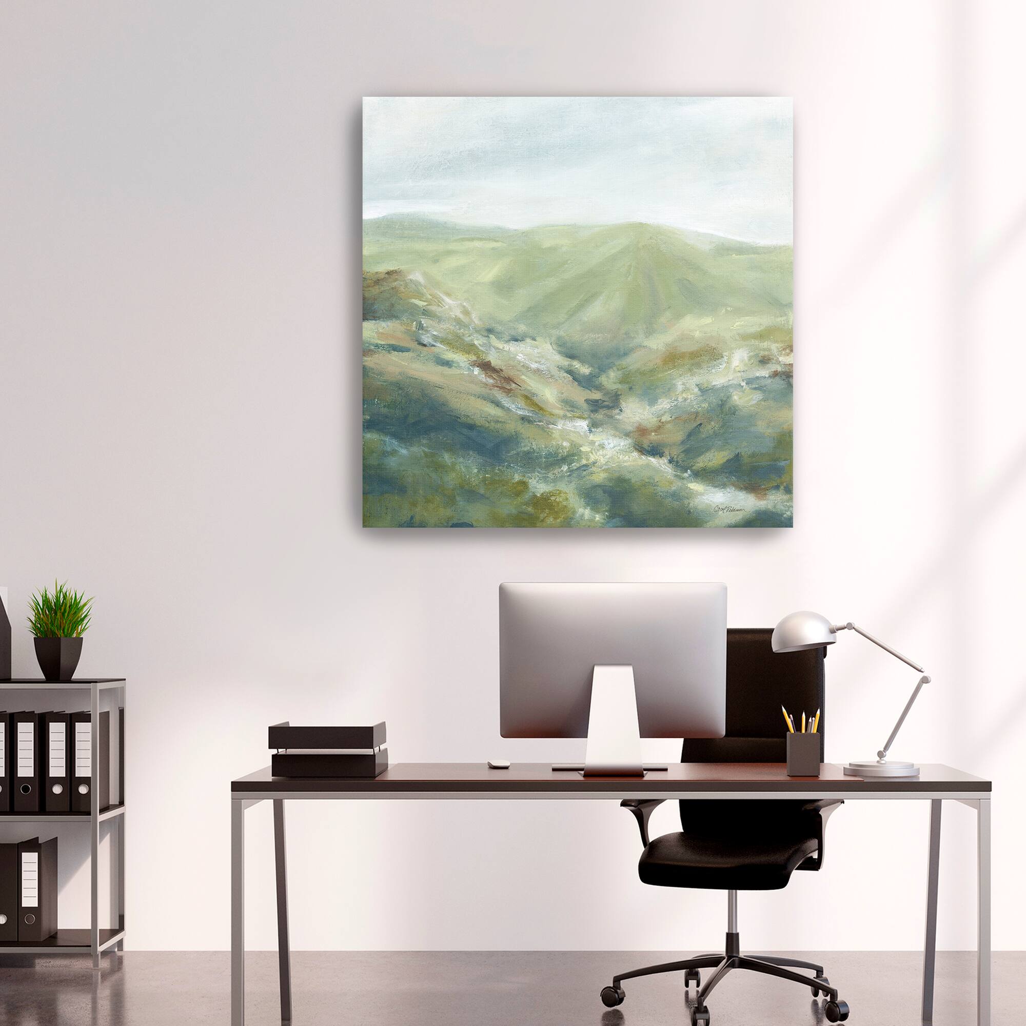 Mountain Pasture Canvas Giclee